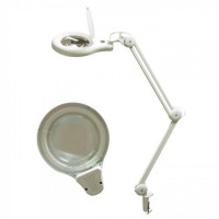 Кольцевая лампа-лупа на струбцине