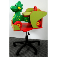Детское кресло "Дракоша" пластиковое