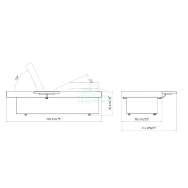 Шезлонг "RELAX SUITE"