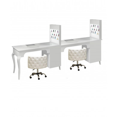 Двойной маникюрный стол 505