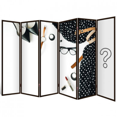 Ширма-перегородка "Закат" 6 секций