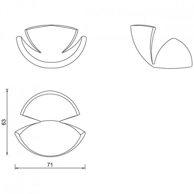 Кресло парикмахерское "RIKKA"